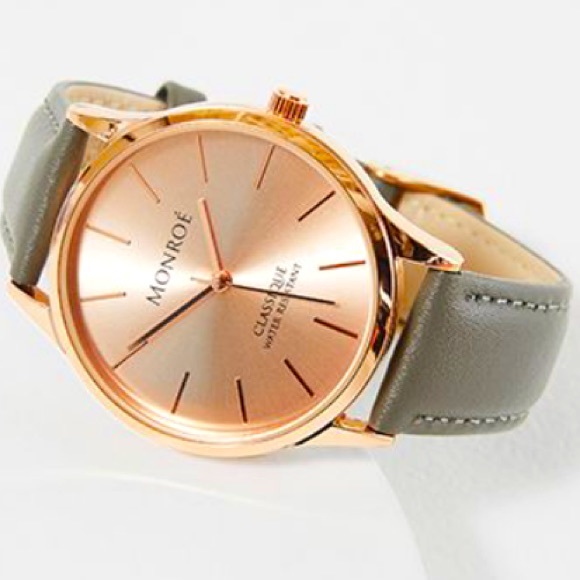 NWT: Monroé Watches Sunburst Solérose Watch - Picture 1 of 6